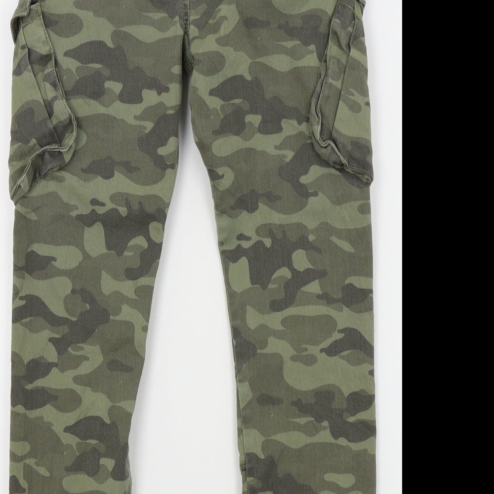 TU Boys Multicoloured Camouflage  Cargo Trousers Size 10 Years
