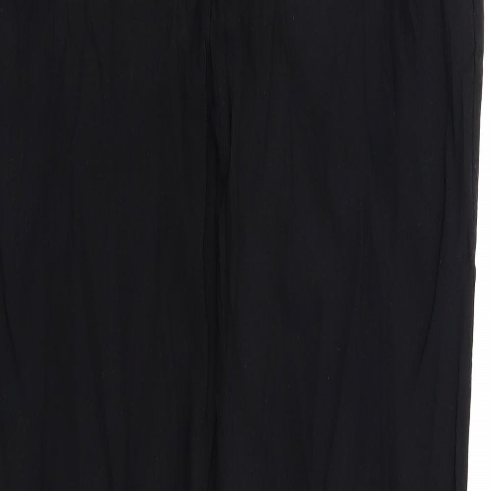 Matalan Womens Black   Trousers  Size 14 L28 in