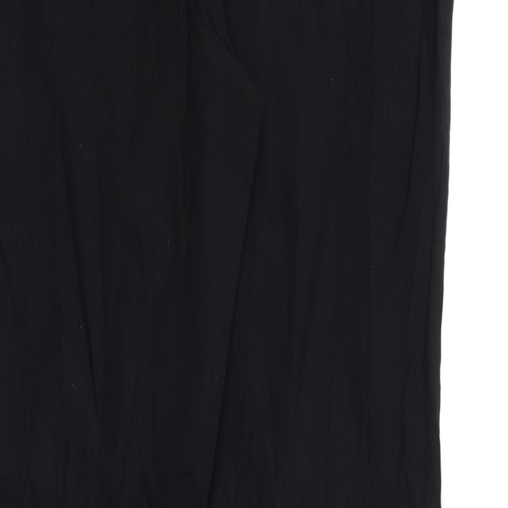 Matalan Womens Black   Trousers  Size 14 L28 in