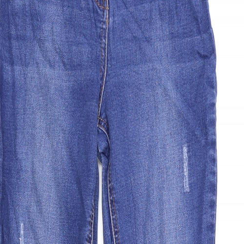 Matalan Womens Blue  Denim Skinny Jeans Size 8 L28 in