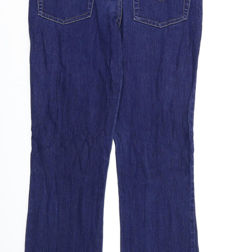 DMN Womens Blue  Denim Bootcut Jeans Size 12 L29.5 in