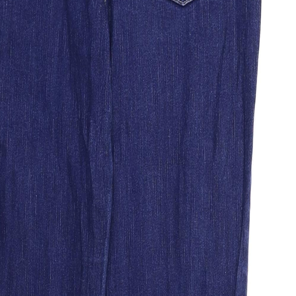 DMN Womens Blue  Denim Bootcut Jeans Size 12 L29.5 in