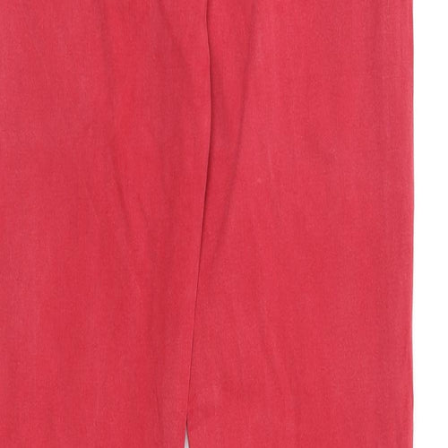 For All Mankind Mens Red   Skinny Jeans Size 27 in L29 in