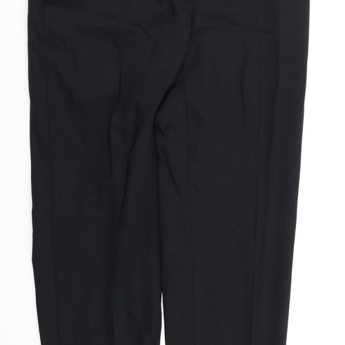 Jager Womens Black   Trousers  Size 12 L27 in