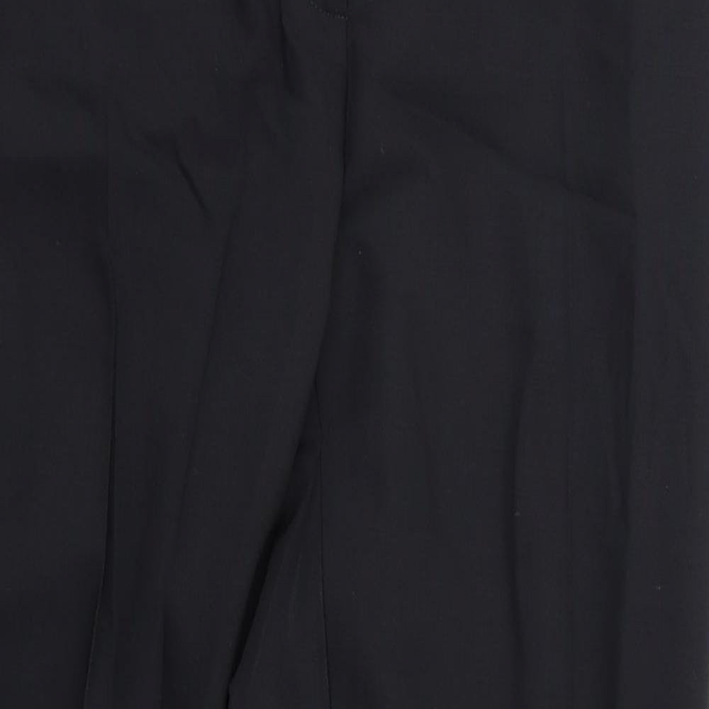 Jager Womens Black   Trousers  Size 12 L27 in