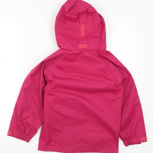 Hi Gear Girls Pink   Basic Coat Coat Size 5-6 Years