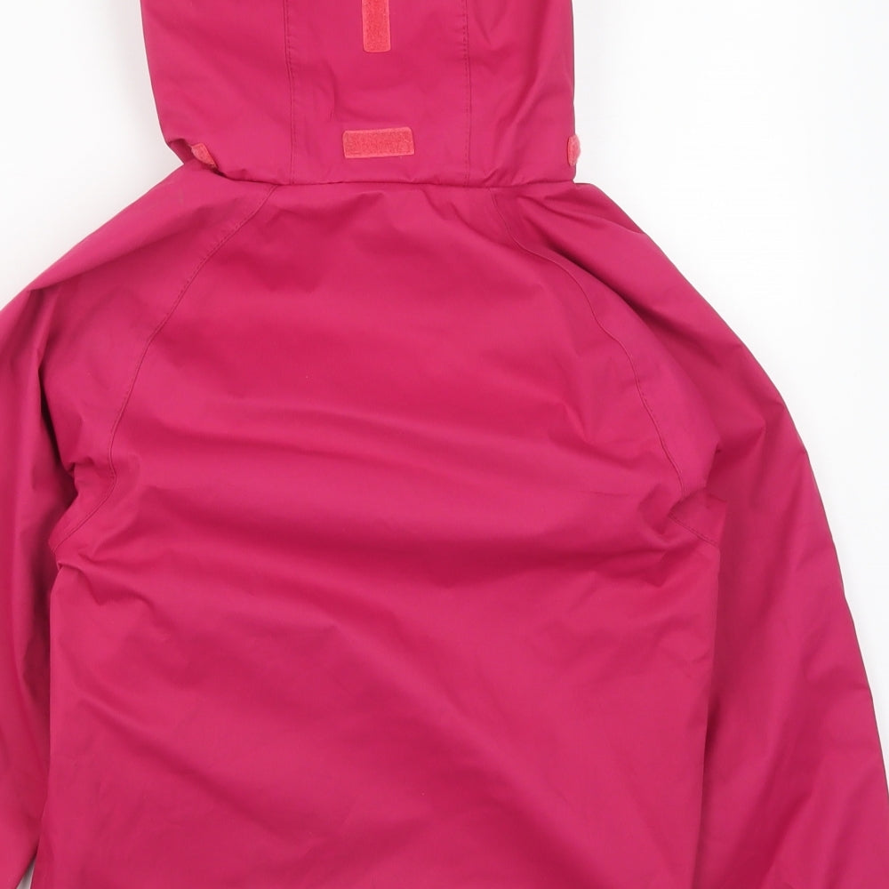 Hi Gear Girls Pink   Basic Coat Coat Size 5-6 Years