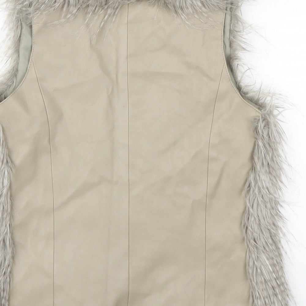 Kylie Girls Grey   Gilet Jacket Size 11-12 Years
