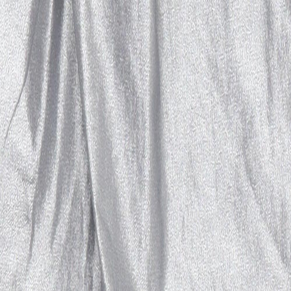 Preworn Womens Silver   Trousers  Size 24 in L28 in