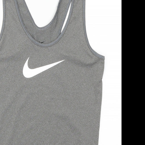 Nike Womens Grey   Basic Tank Size S