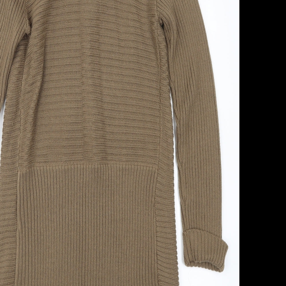 Essential Style Womens Brown   Cardigan Jumper Size 10