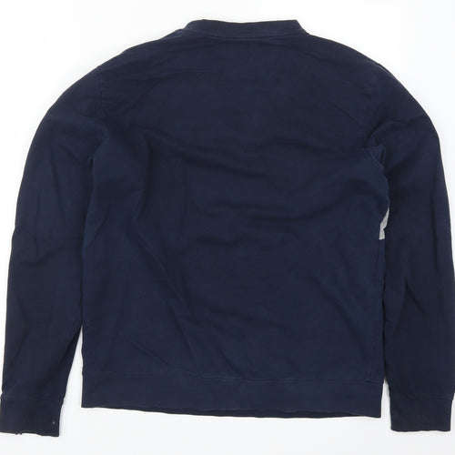 Springfield Mens Blue   Pullover Sweatshirt Size M  - Baseball Diamond