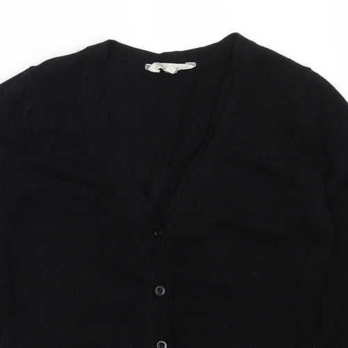 Peacocks Womens Black   Cardigan Jumper Size 10