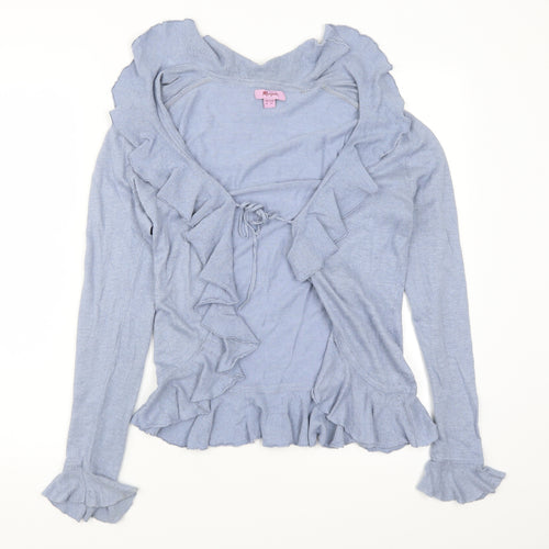 Monsoon Womens Blue   Cardigan Jumper Size 14