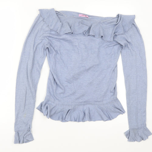 Monsoon Womens Blue   Cardigan Jumper Size 14