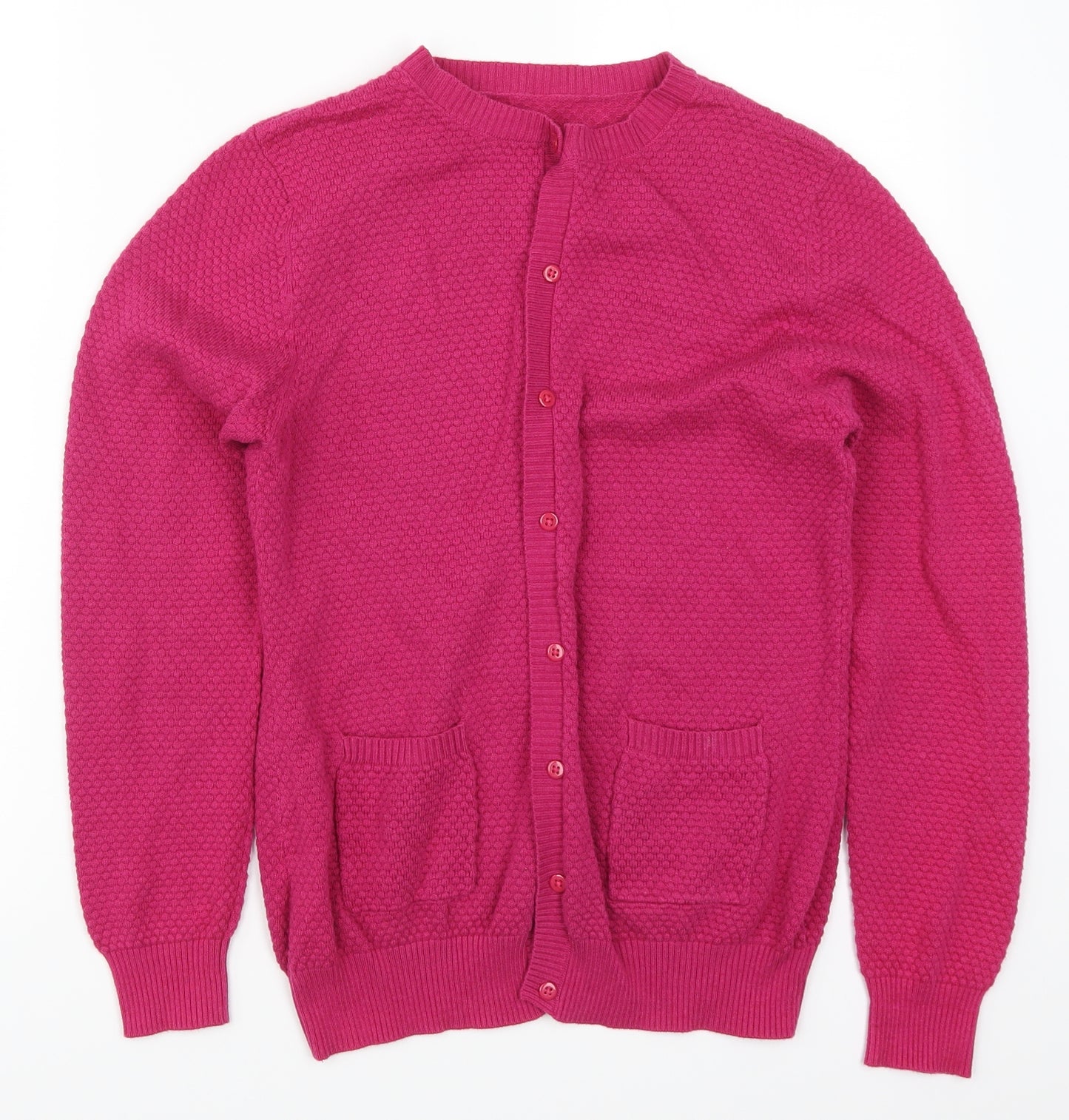 Preworn Womens Pink   Cardigan Jumper Size M