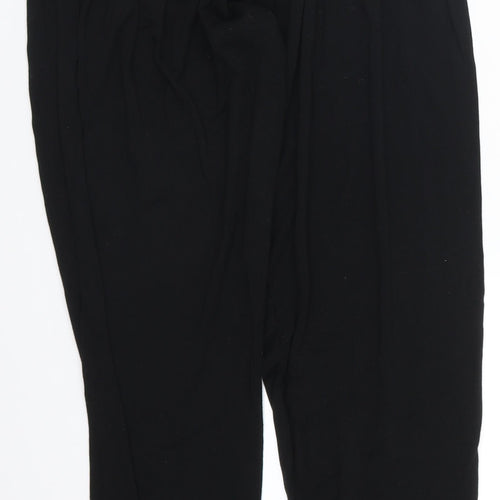 Preworn Womens Black   Trousers  Size M L27 in