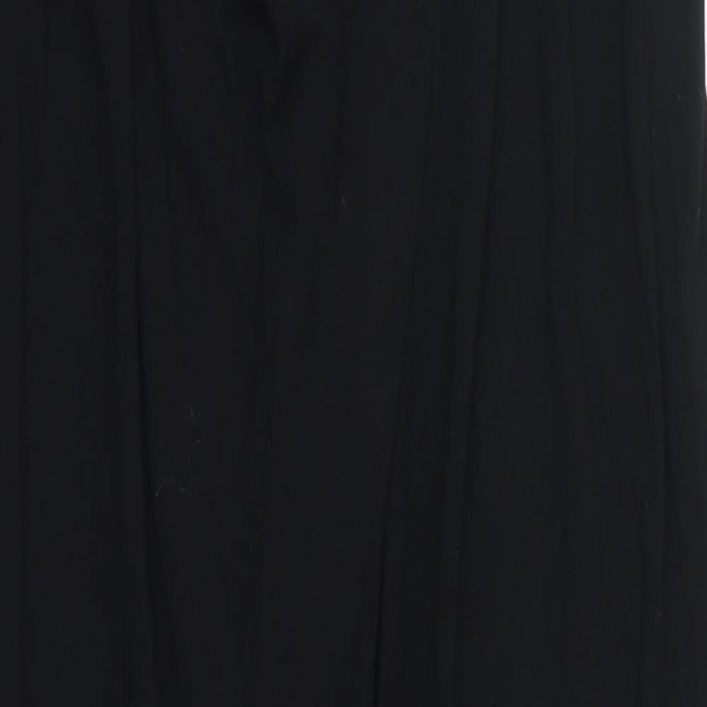 Preworn Womens Black   Trousers  Size M L27 in