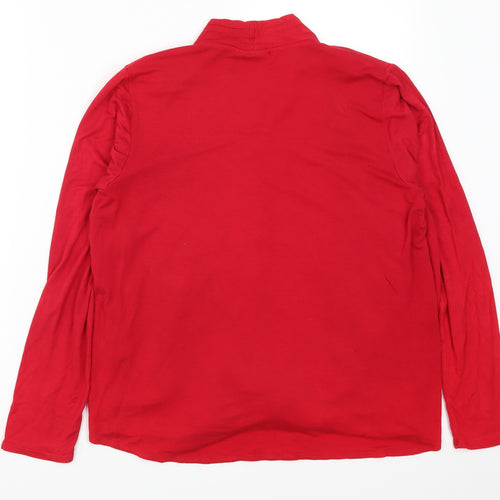 Wallis Womens Red   Basic T-Shirt Size 18