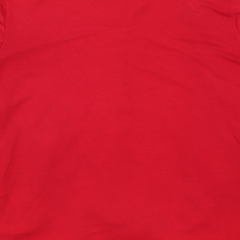 Wallis Womens Red   Basic T-Shirt Size 18