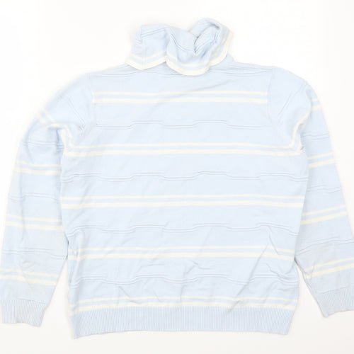 Eureca Womens Blue Striped  Pullover Jumper Size 18