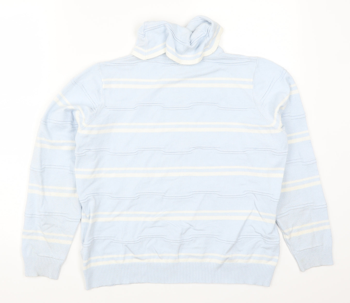 Eureca Womens Blue Striped  Pullover Jumper Size 18