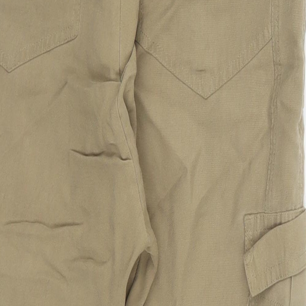 Zara Womens Brown   Cargo Trousers Size S L23 in