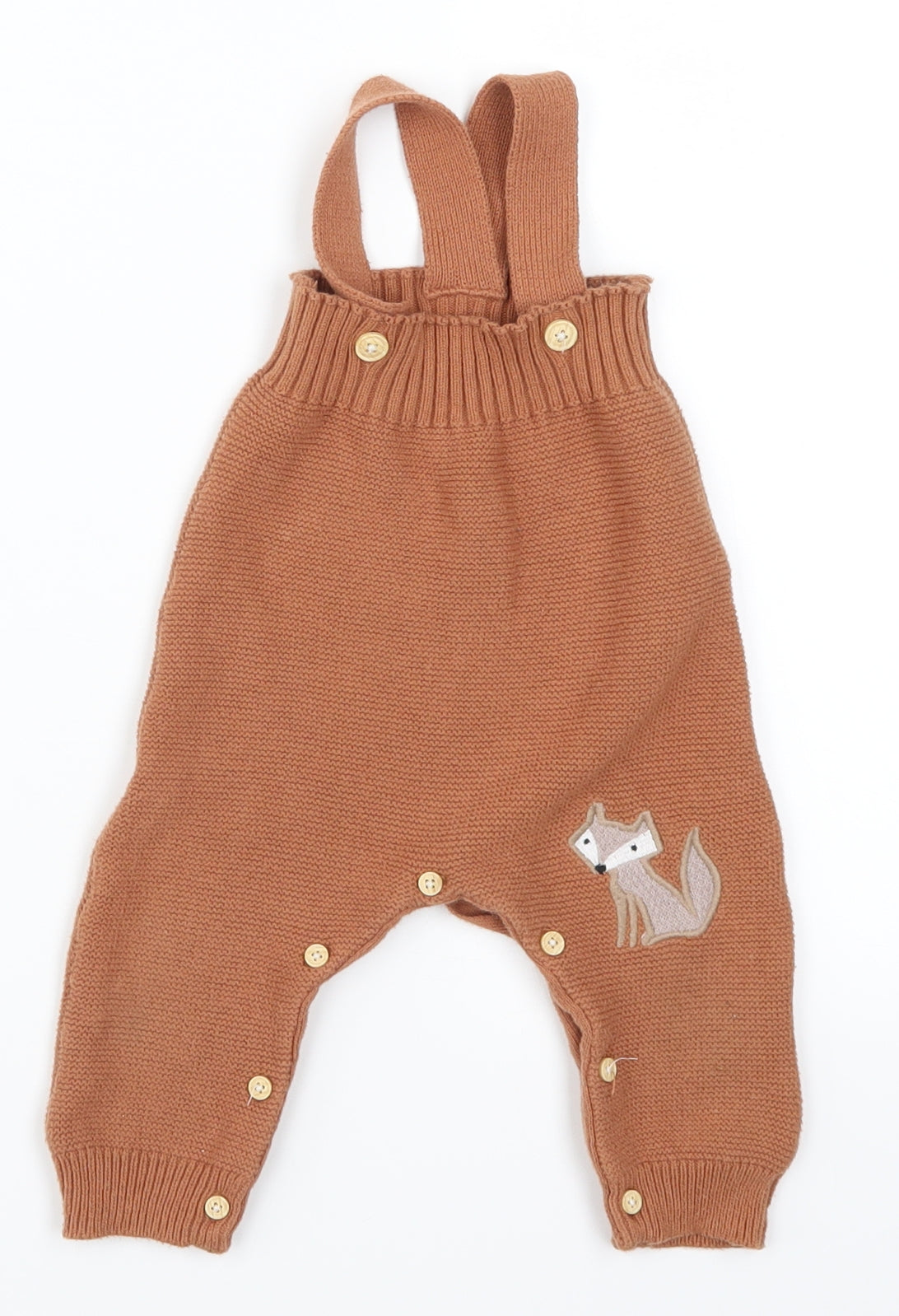 Nutmeg Girls Blue   Sweatpants Trousers Size 6-9 Months  - Fox