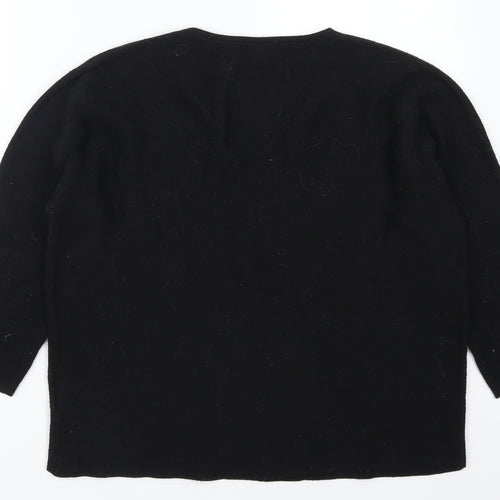 H&M Womens Black   Pullover Jumper Size M