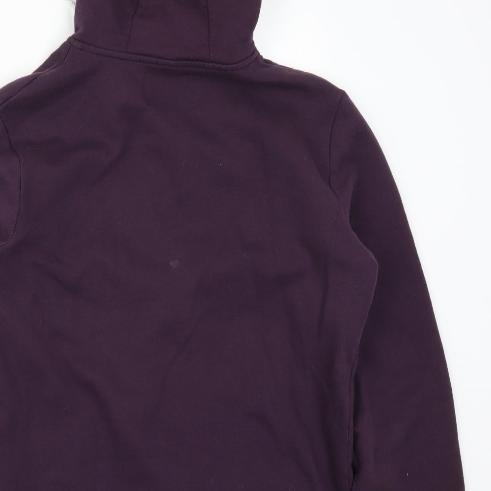 River Island Mens Purple   Full Zip Hoodie Size M