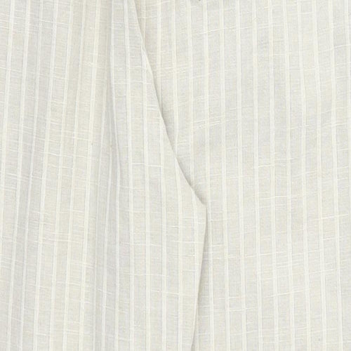 St Michael Womens Beige Striped  Trousers  Size 27 in L25 in