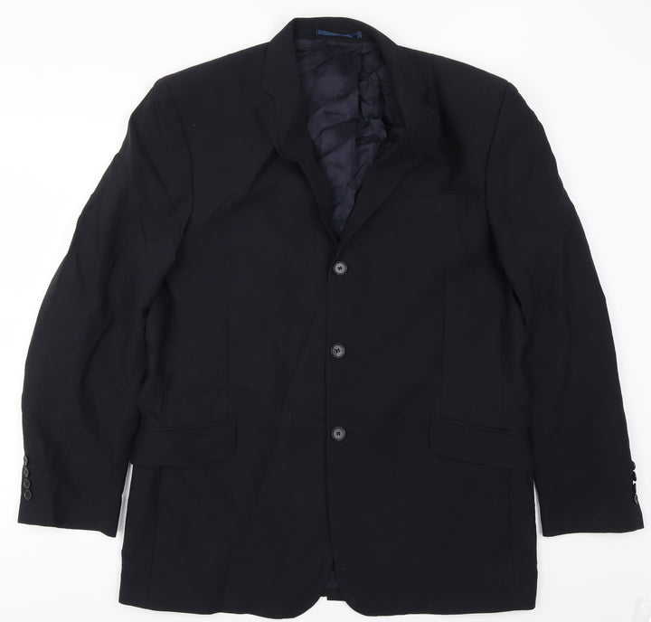 NEXT Mens Blue Jacket Suit Jacket Size 42