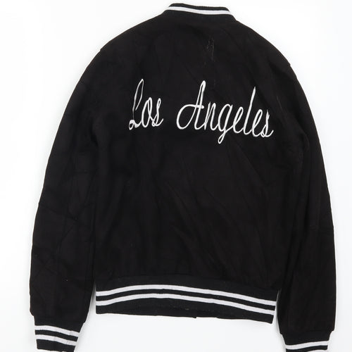 Atmosphere Womens Black   Bomber Jacket Jacket Size 6  - Los Angeles