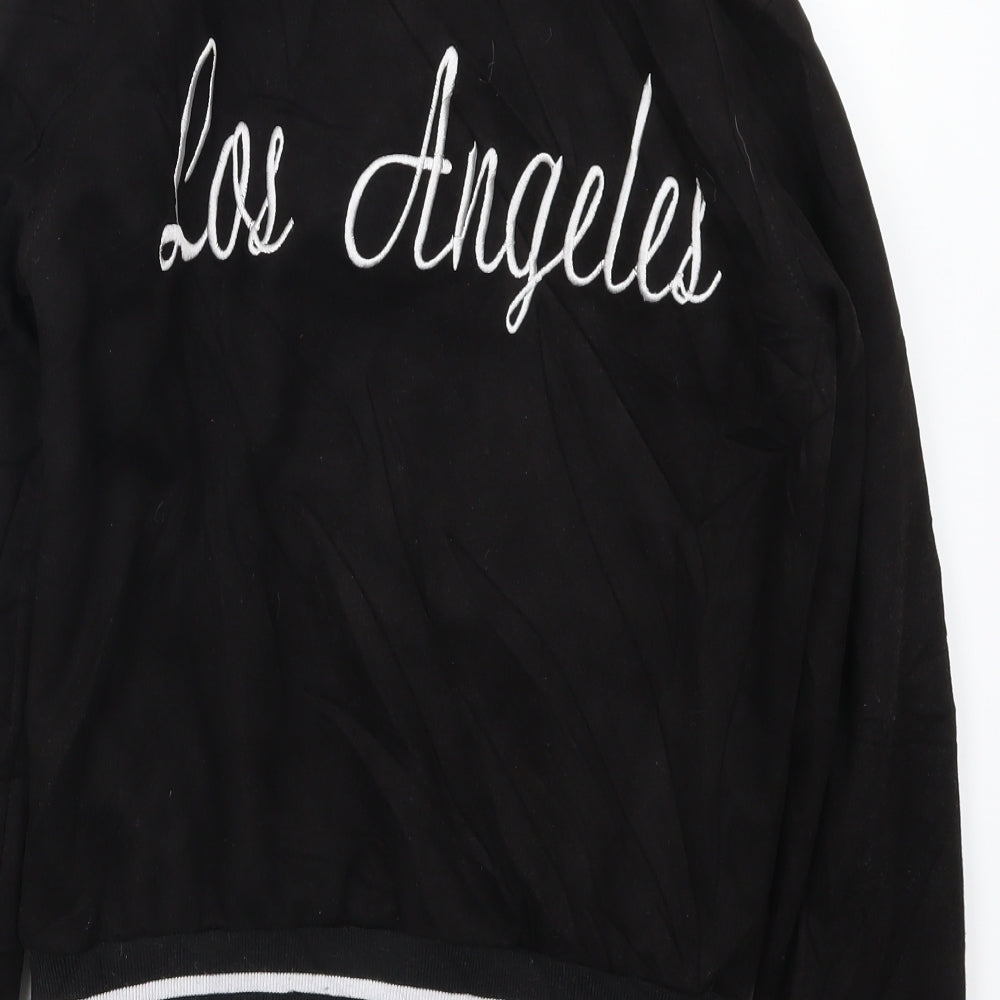 Atmosphere Womens Black   Bomber Jacket Jacket Size 6  - Los Angeles