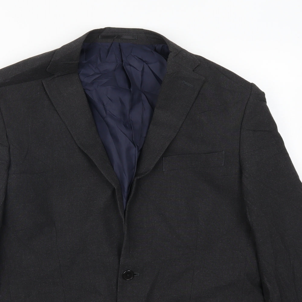 Thomas Nash Mens Grey   Jacket Suit Jacket Size 40