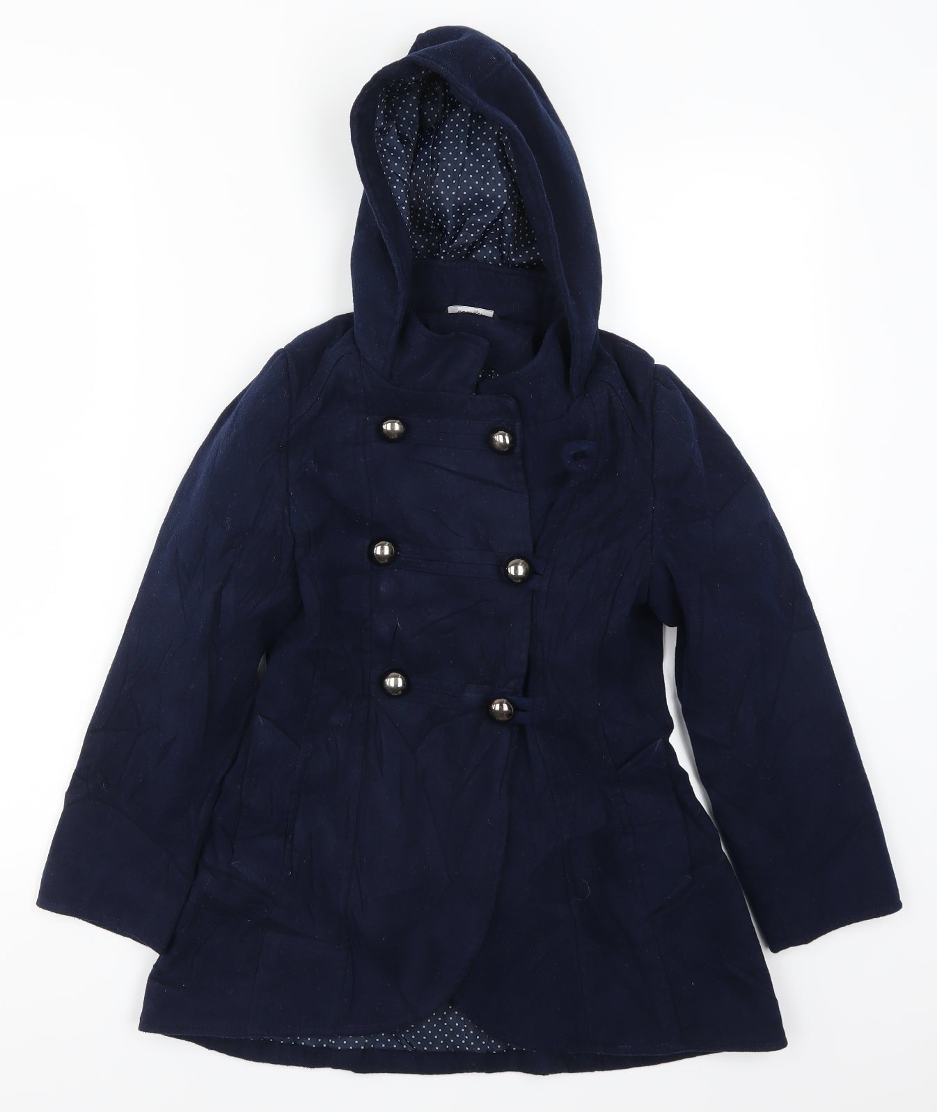 George Girls Blue   Pea Coat Coat Size 7-8 Years