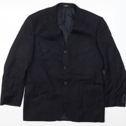 Judger Mens Blue   Jacket Suit Jacket Size 40