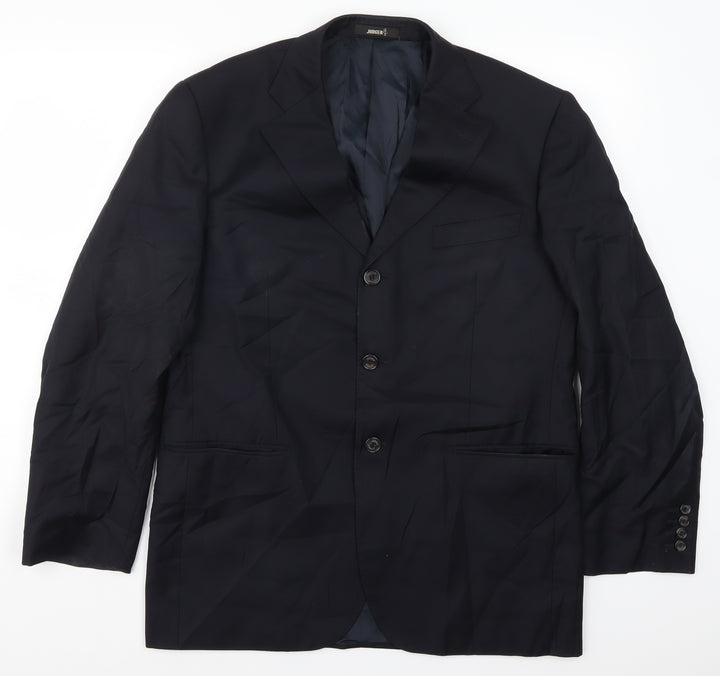 Judger Mens Blue   Jacket Suit Jacket Size 40