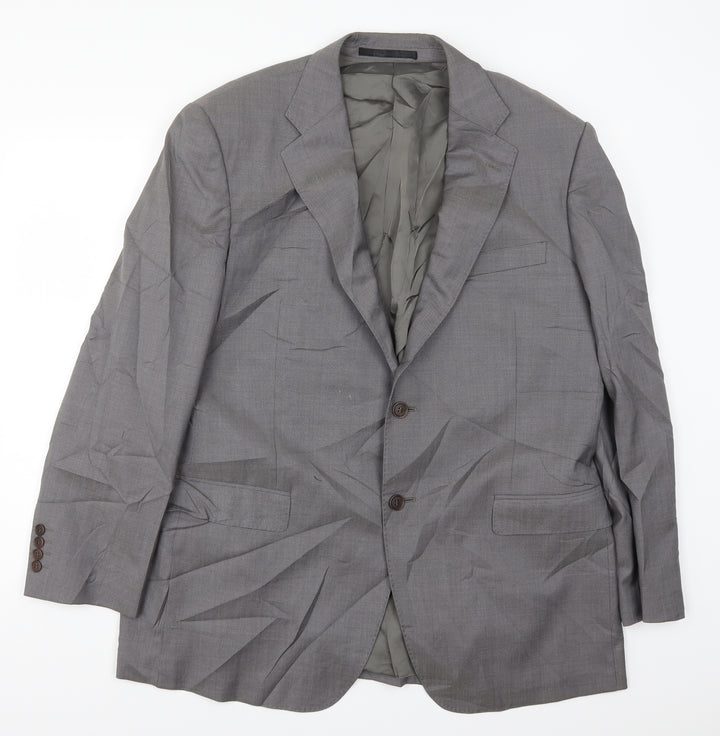Marks and Spencer Mens Grey   Jacket Suit Jacket Size 44
