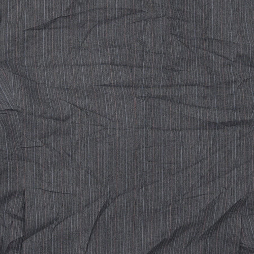 St Michael Mens Grey Striped  Jacket Suit Jacket Size 44