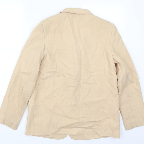 Keynote Womens Beige   Jacket Suit Jacket Size 12