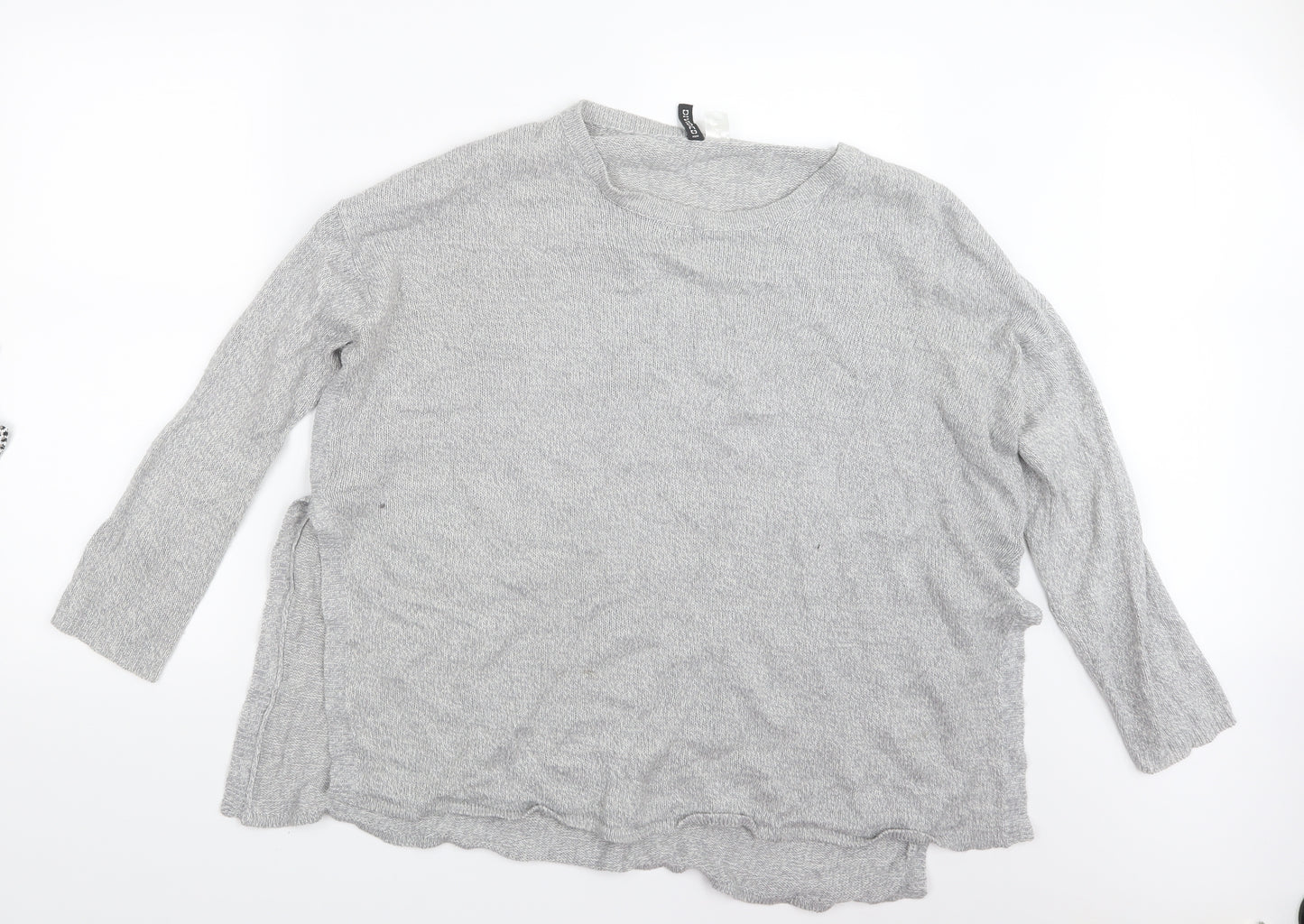 Divided by H&M Womens Grey  Knit Pullover Jumper Size L