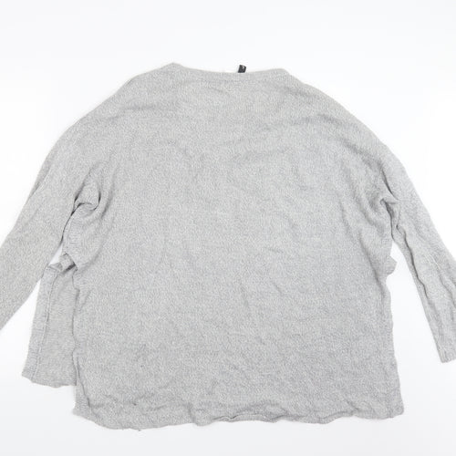 Divided by H&M Womens Grey  Knit Pullover Jumper Size L