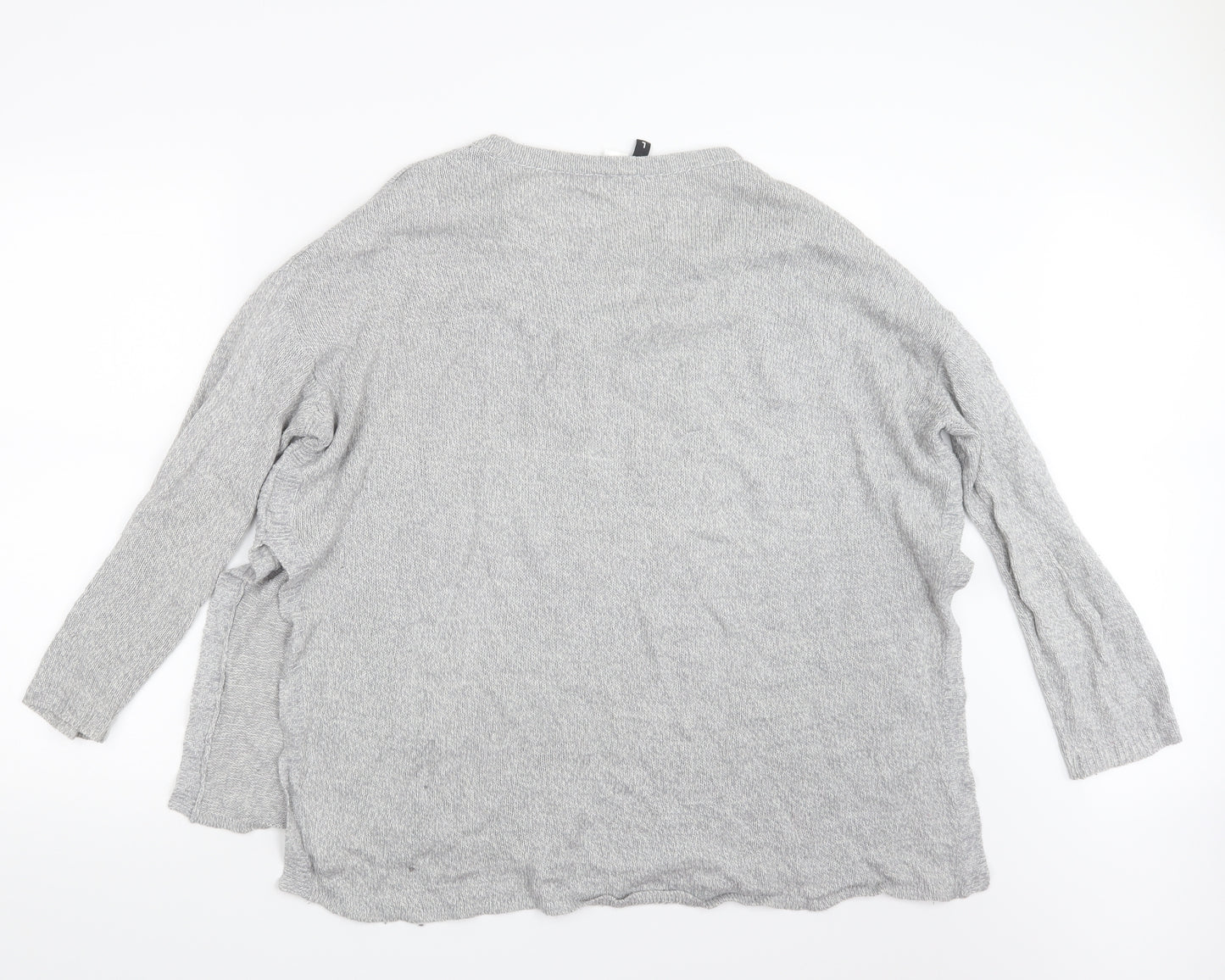Divided by H&M Womens Grey  Knit Pullover Jumper Size L
