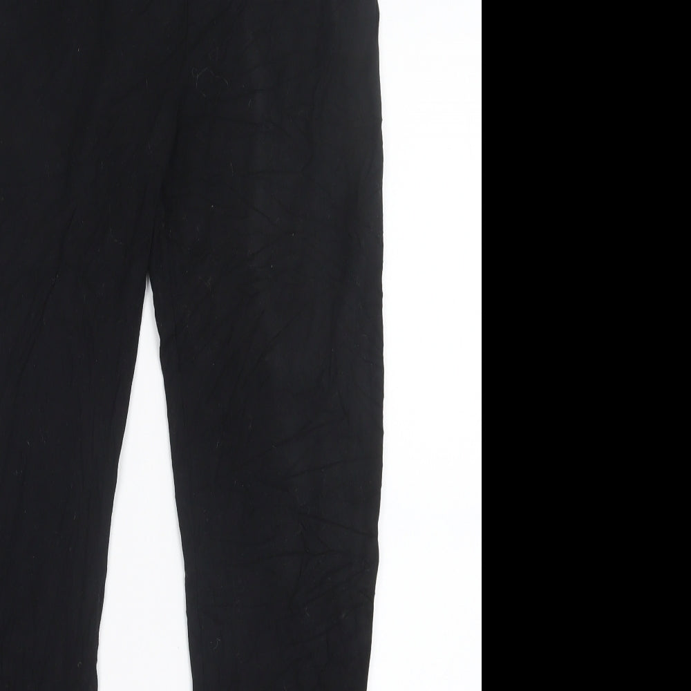 Marks and Spencer Womens Black   Capri Leggings Size 12 L26 in