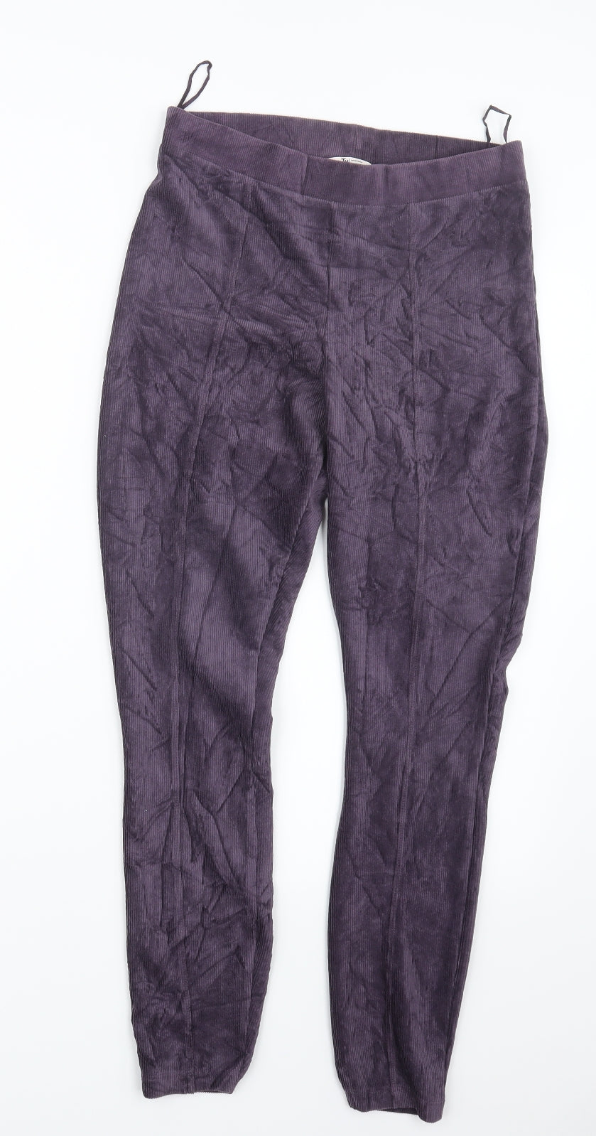 TU Womens Purple   Trousers  Size 10 L27 in