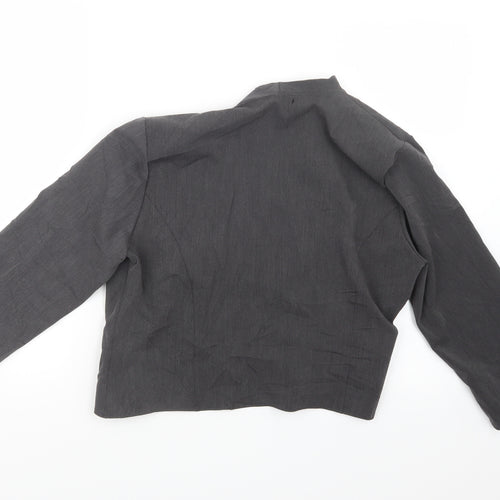Charlotte Gold Womens Grey   Jacket  Size 14