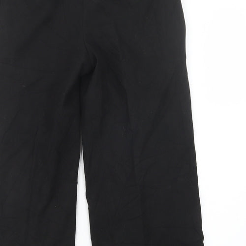 George Womens Black   Cropped Trousers Size 8 L20 in