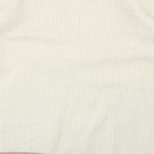 George Womens Beige  Knit Pullover Jumper Size M