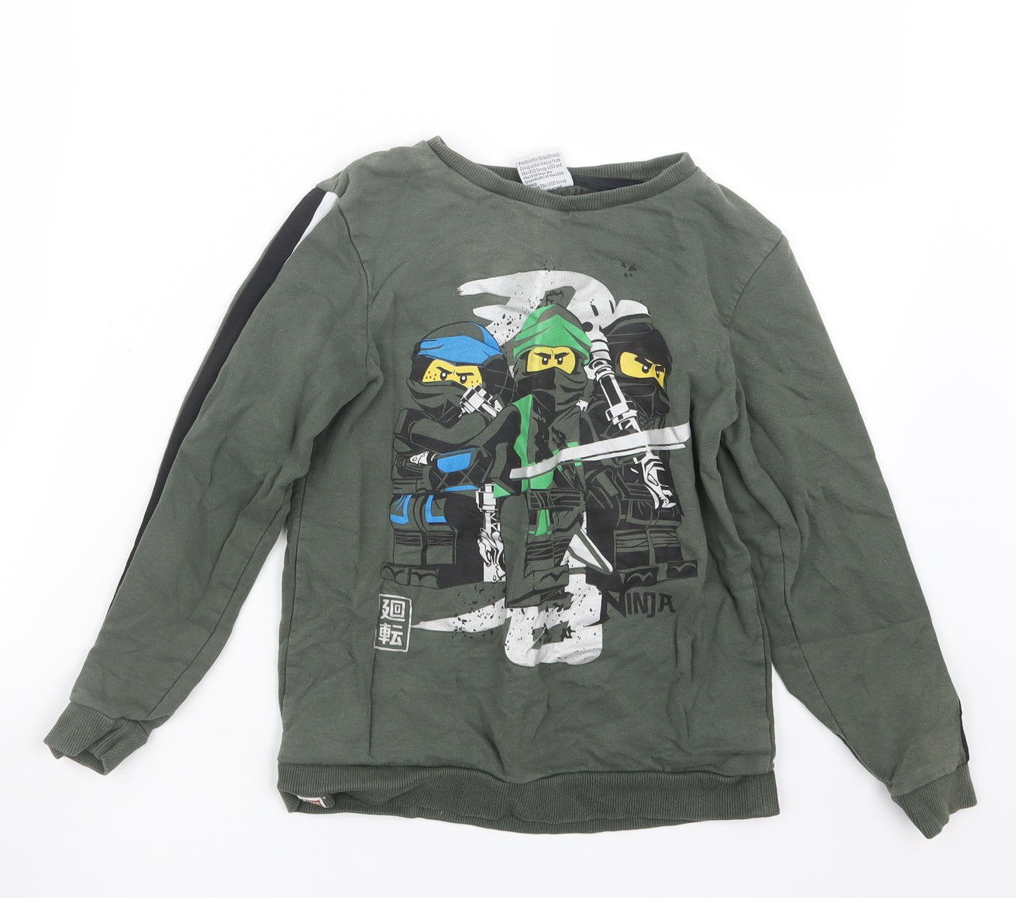 TU Boys Green   Pullover Jumper Size 8 Years